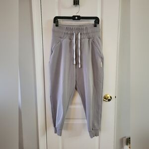 Gymshark x Whitney Simmons Everyday Oversized Joggers Light Gray Size Small